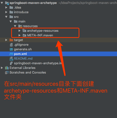 创建标准文件夹
