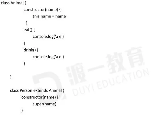 前端框架必学技能-ES6之class