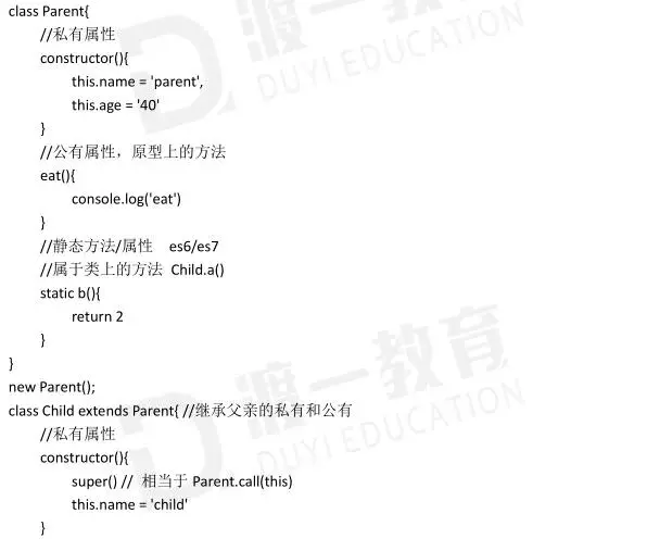 前端框架必学技能-ES6之class