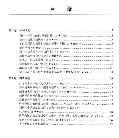 算法提升福利！程序员代码面试指南 （左程云 著）全本