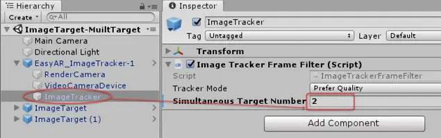 同时跟踪多个图像