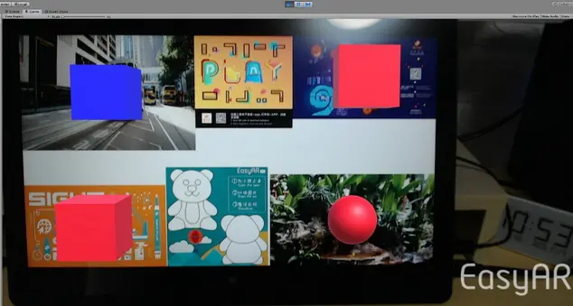 同时跟踪多个图像