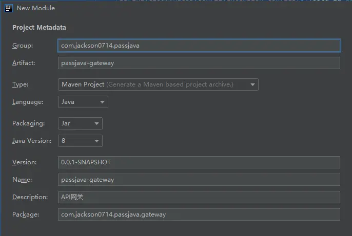 Gateway module