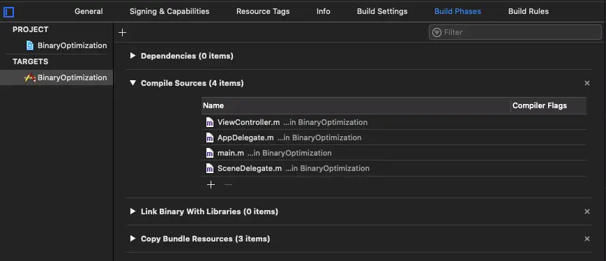 Compile Sources
