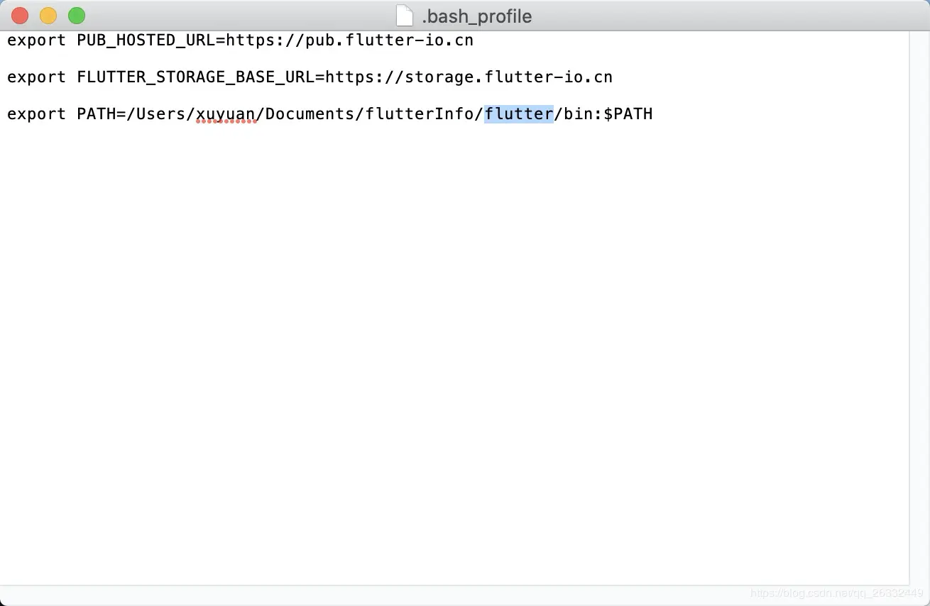 我的环境变量截图