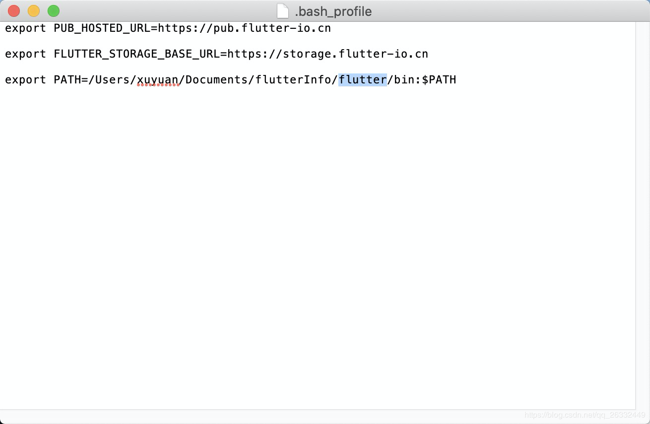 我的环境变量截图