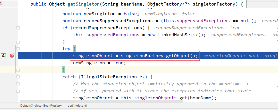 getSingleton-F