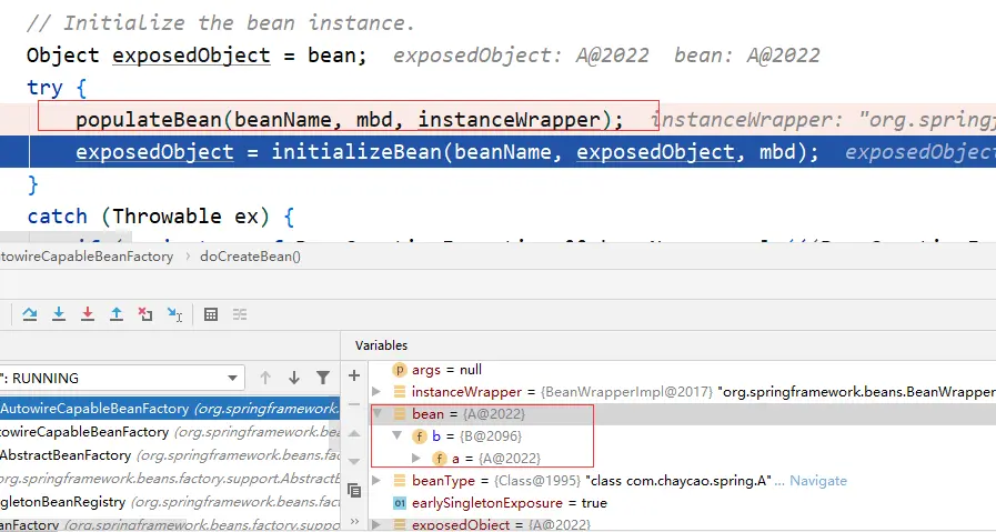 doCreateBean-populateBean