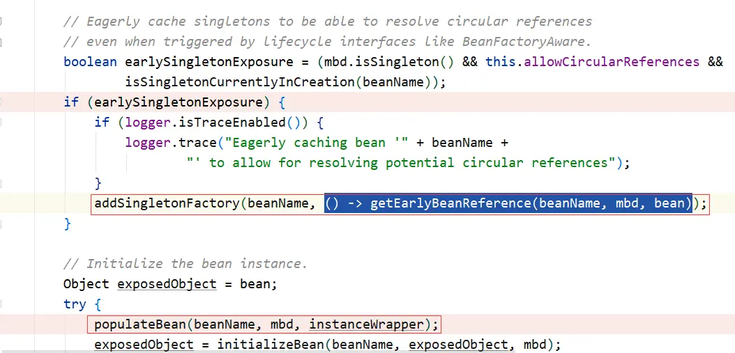 doCreateBean-addSingletonFactory