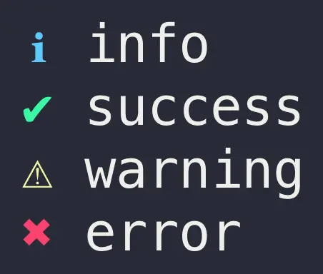 log-symbols