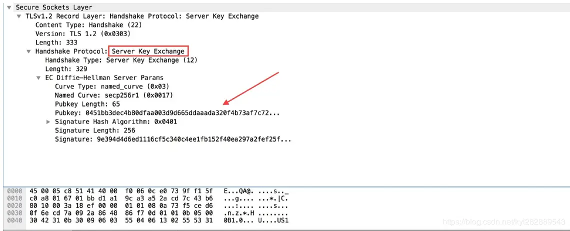 Server Key Exchange