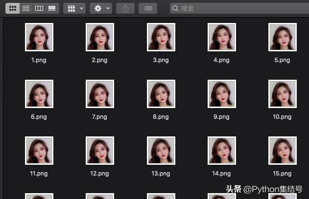 手把手教使用python实现人脸识别