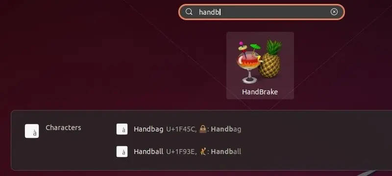 表情符出现在桌面搜索中