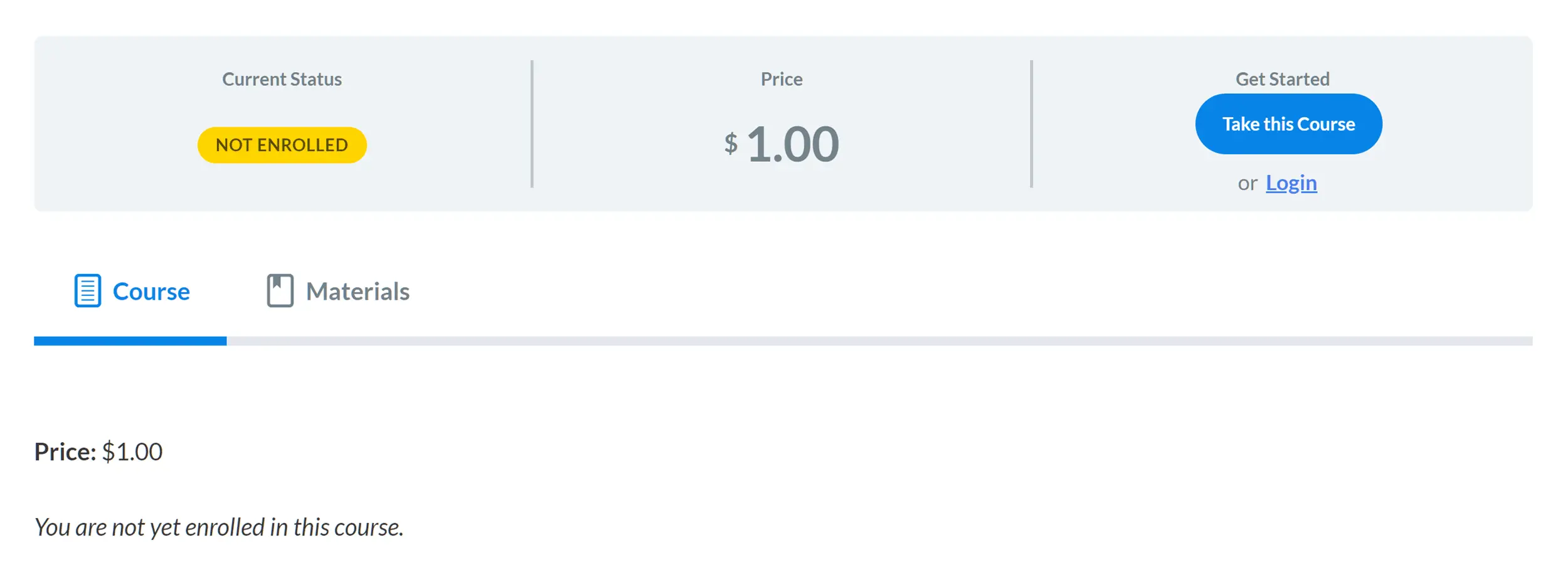 LearnDash付费课程