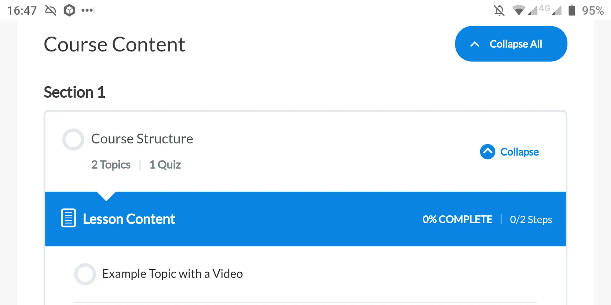 LearnDash移动版式