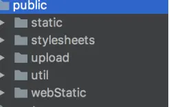 静态资源的位置