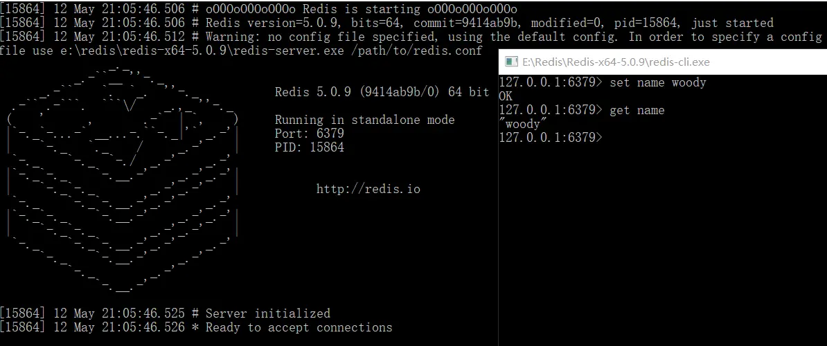 Windows下测试Redis
