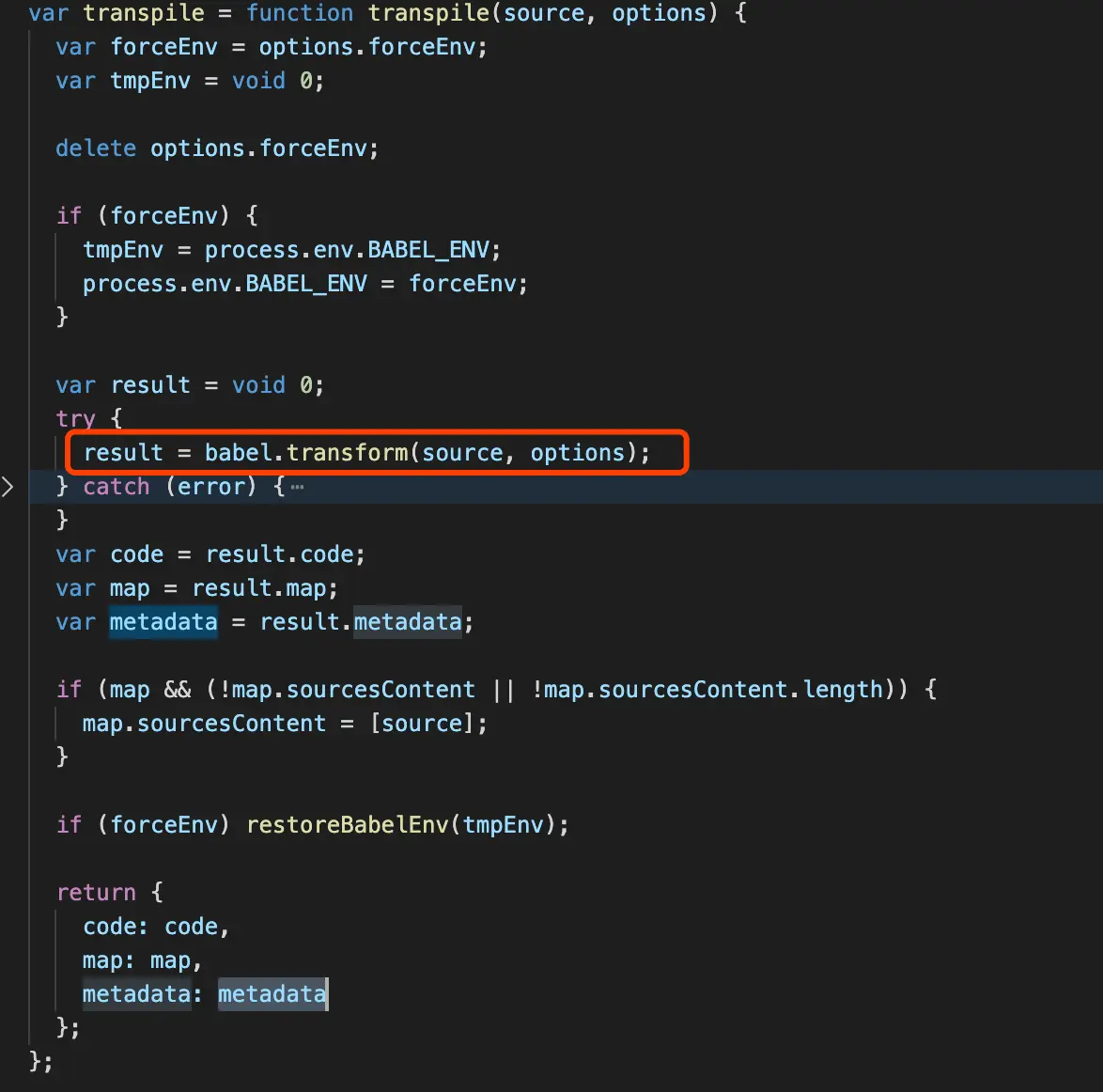 babel-loader-transpile