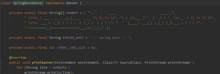 SpringBootBanner