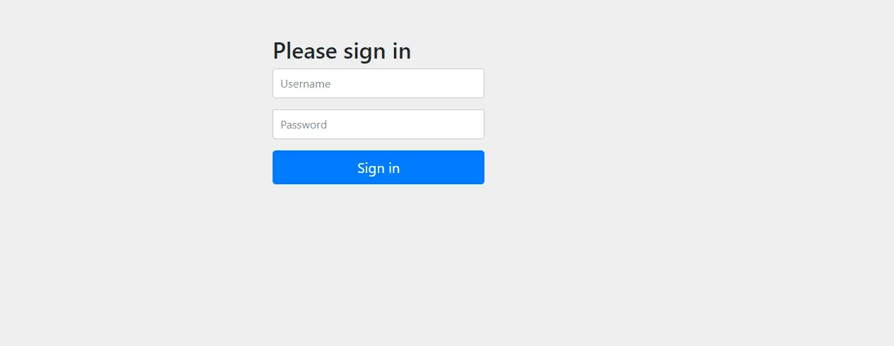 Spring Security入门启动