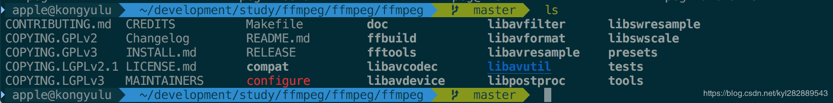 看看我们下载好的源码目录