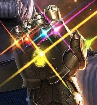 灭霸的无限手套上的六颗无限宝石