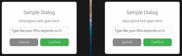 修改前后的对话框对比