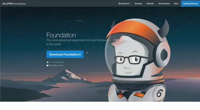 Foundation homepage