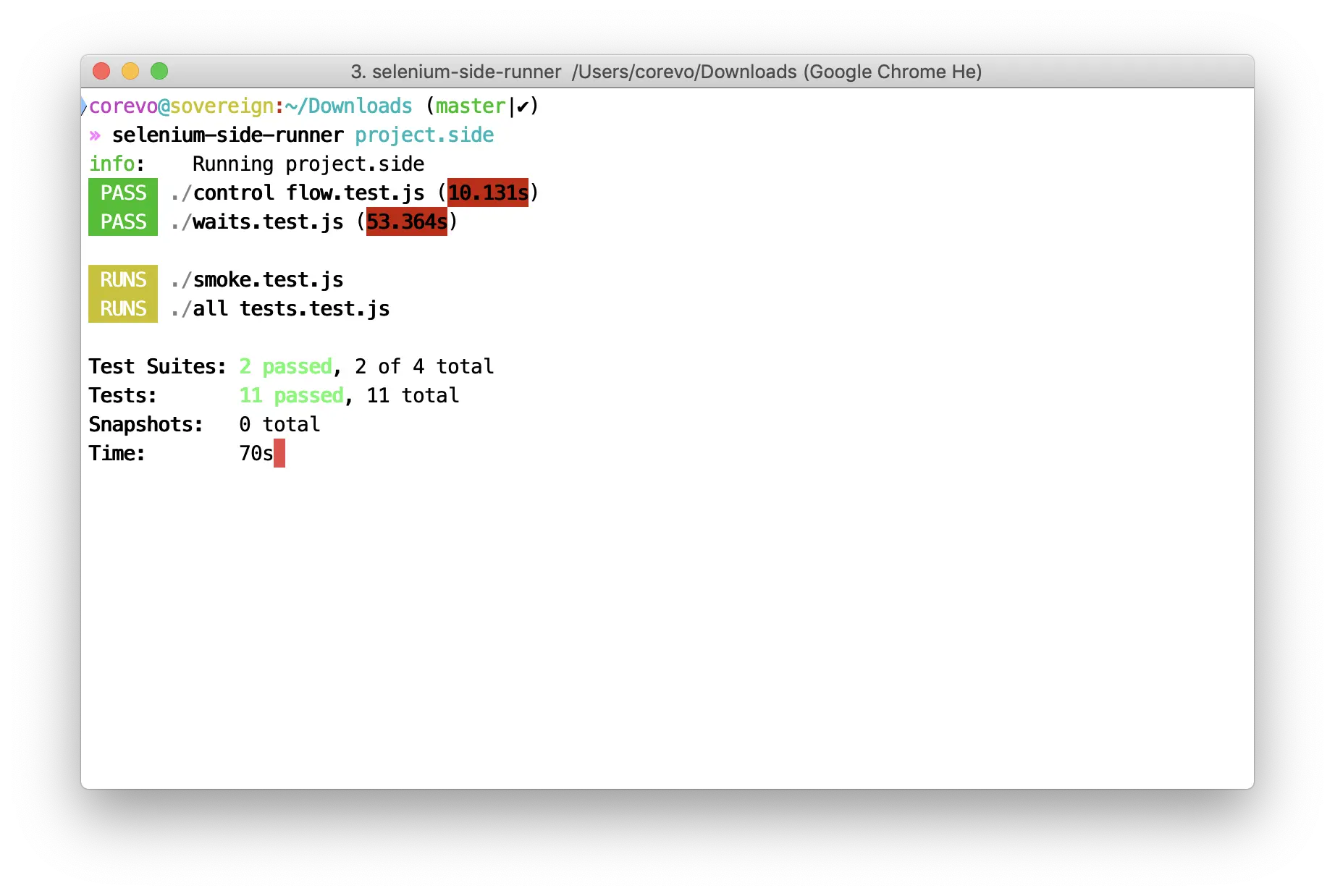 命令行运行器样本