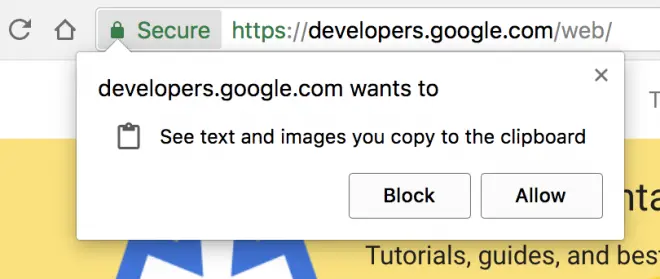 图0：JavaScript异步剪贴板 API