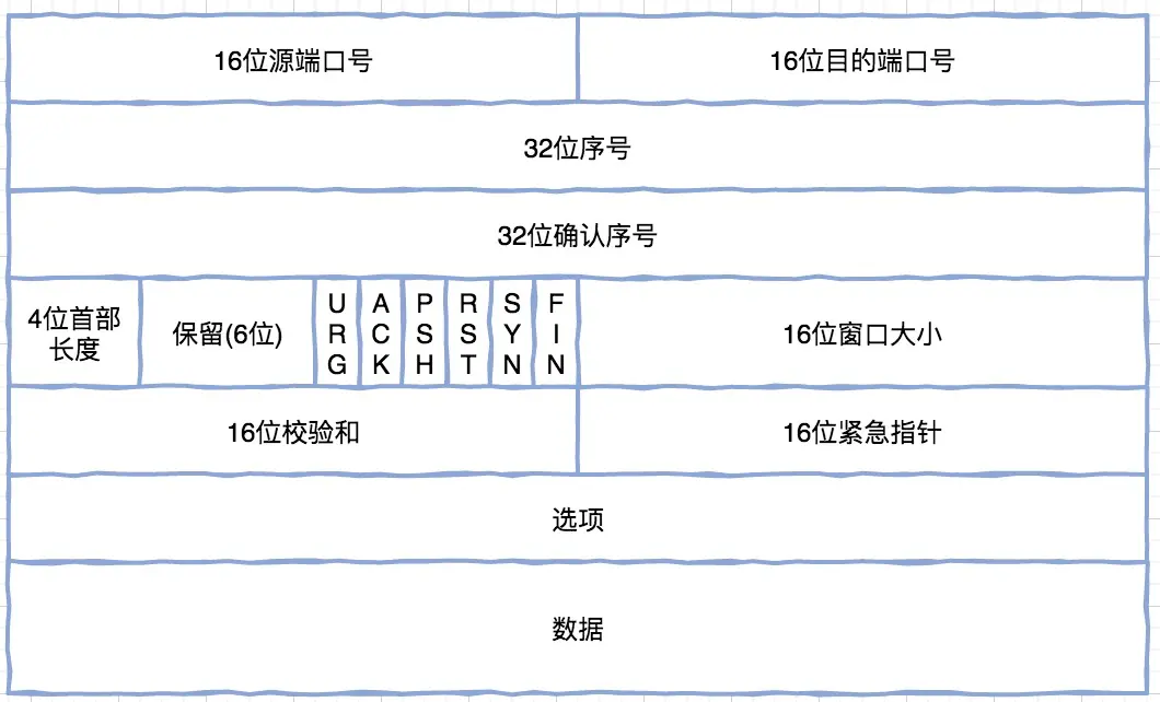 TCP报文格式