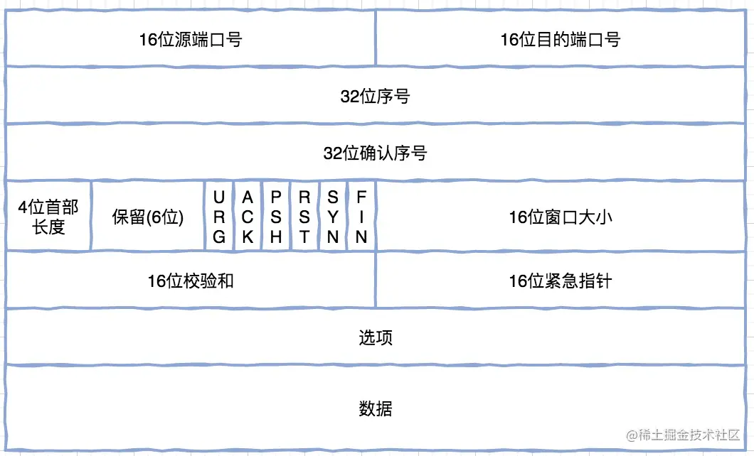 TCP报文格式