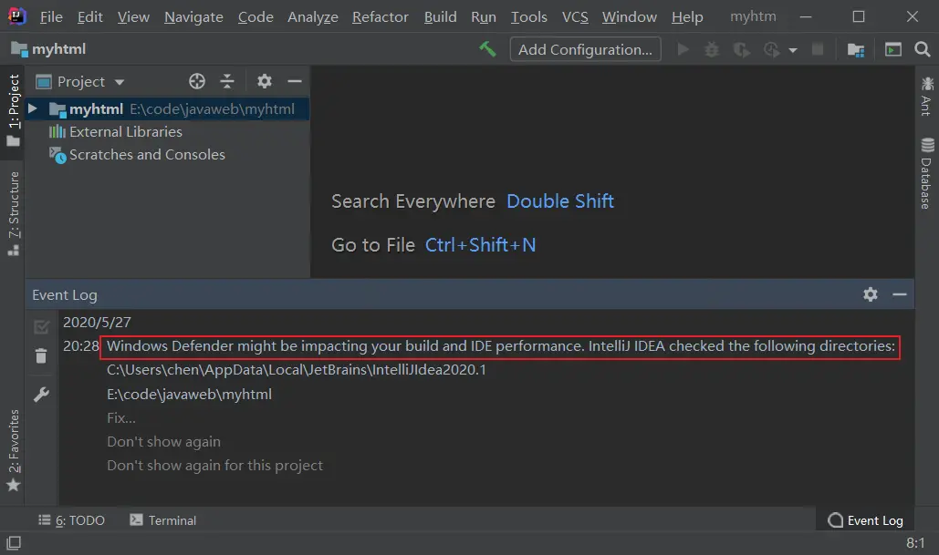 无法创建目录报错