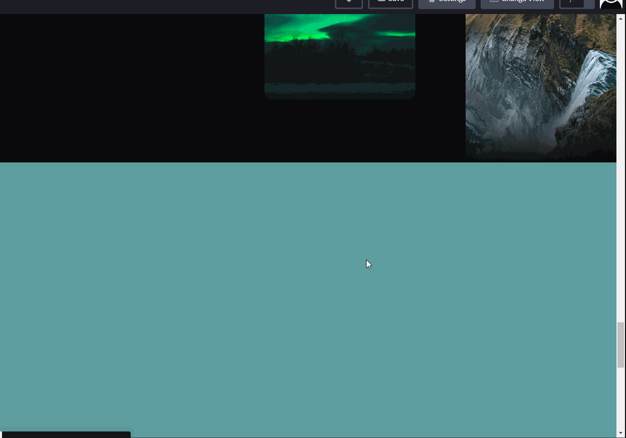 CSS makes use of sticky layouts to create cool slip-on animations ...