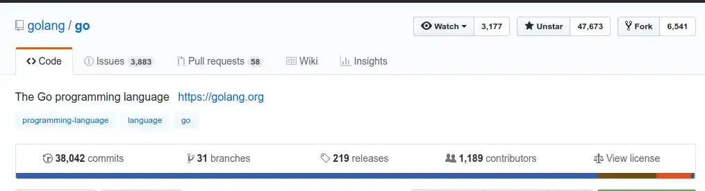 Fork Go 语言源码仓库副本
