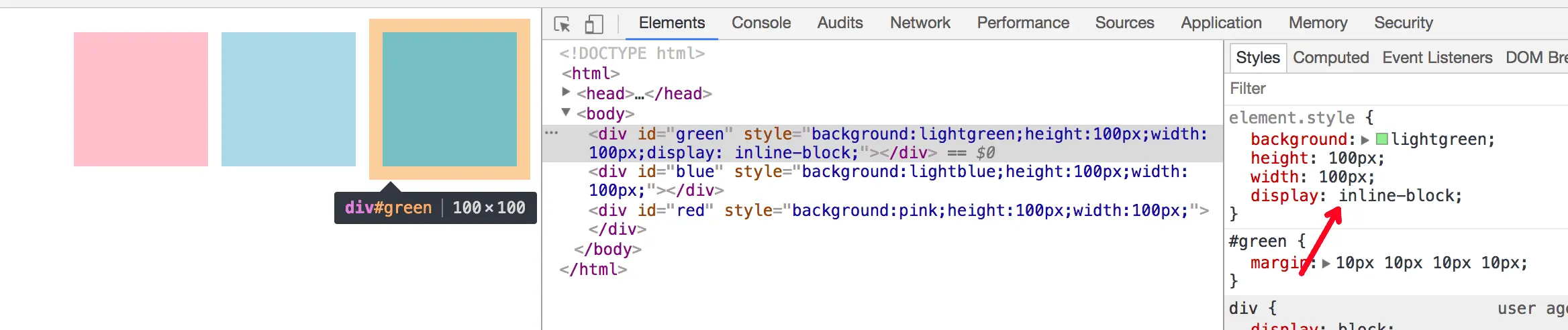 水平margin不重叠