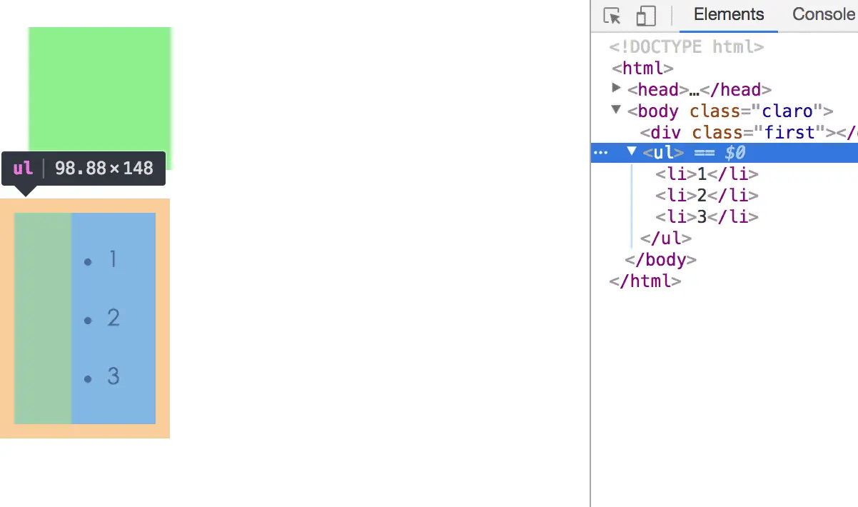 嵌套元素的margin不重叠