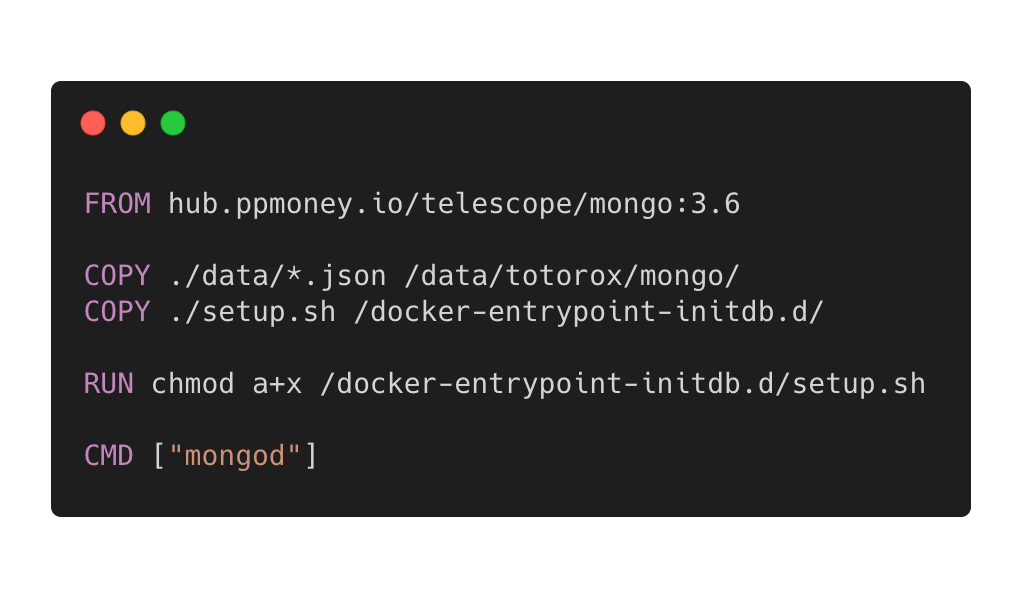 爬虫项目 Dockerfile