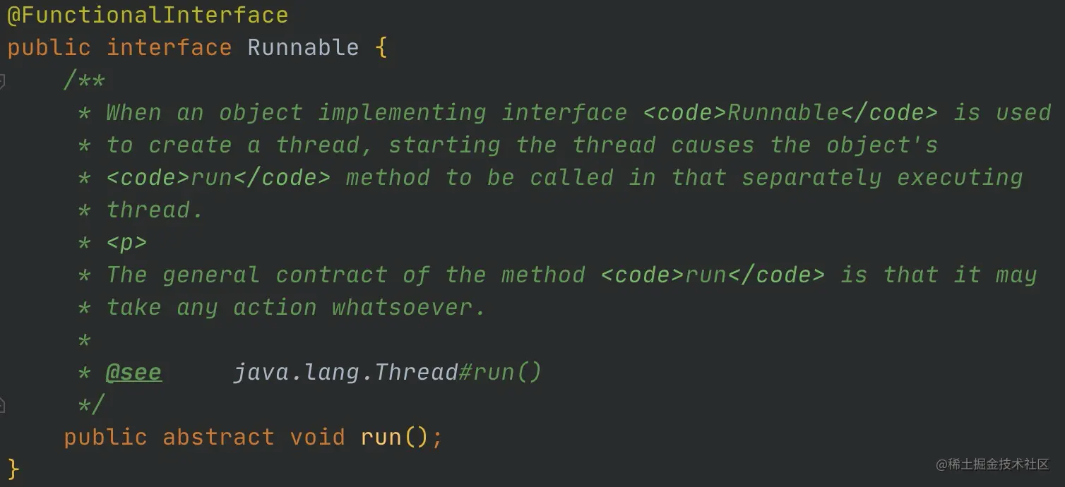 FunctionalInterface-Runnable
