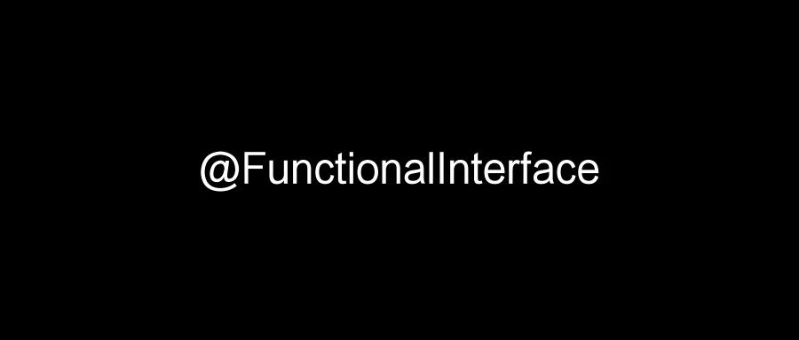 FunctionalInterface