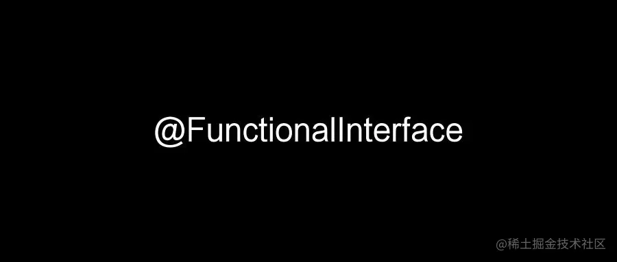 FunctionalInterface