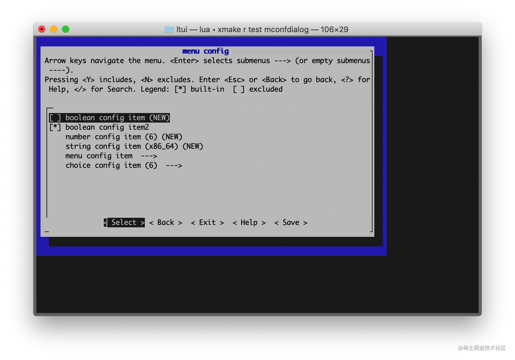 LTUI V1.7 is released, a cross-platform character terminal UI library ...