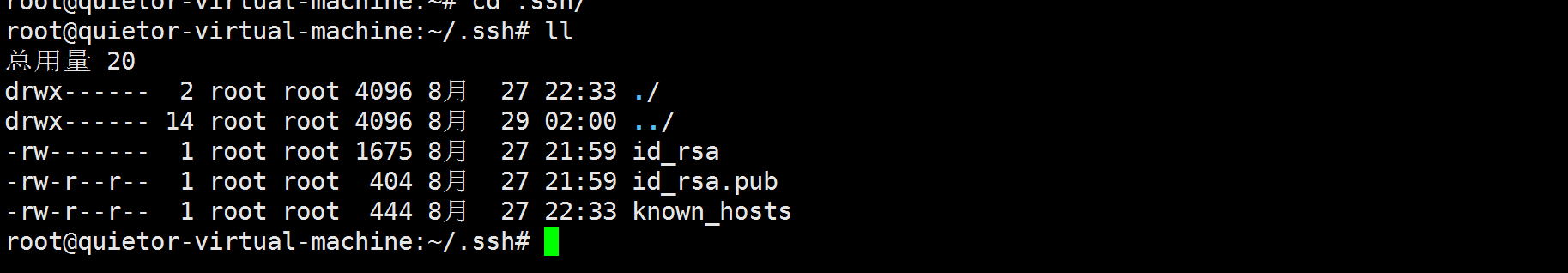 设置远程仓库连接密钥