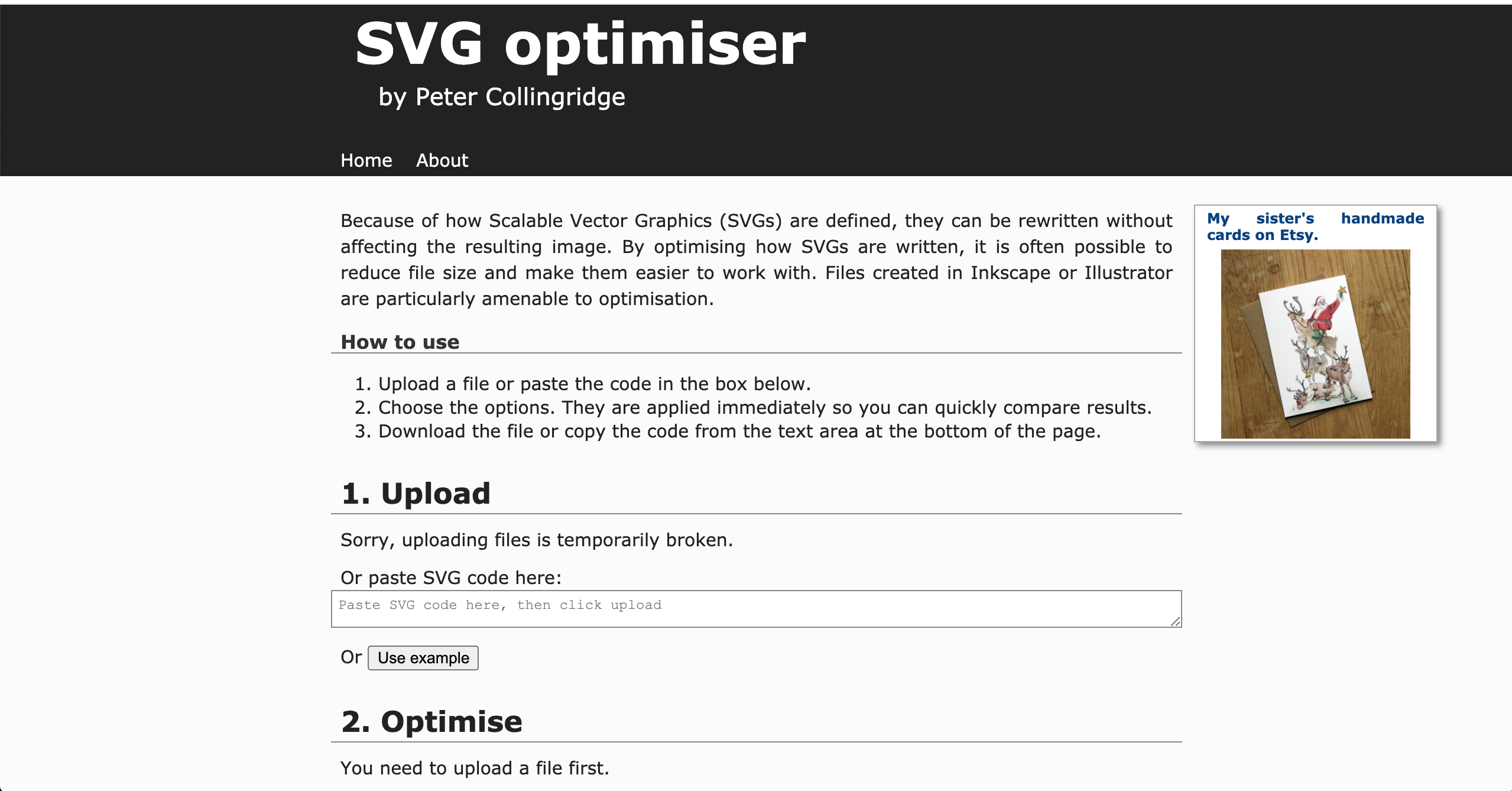 https://petercollingridge.appspot.com/svg-optimiser