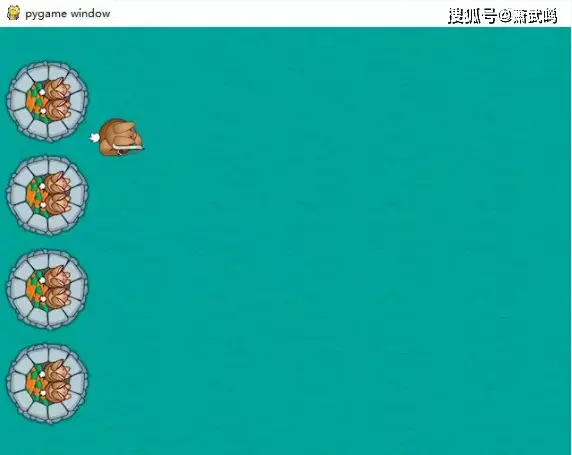 Python小游戏项目，兔子猎手教程，效果以及源码文件 第5张