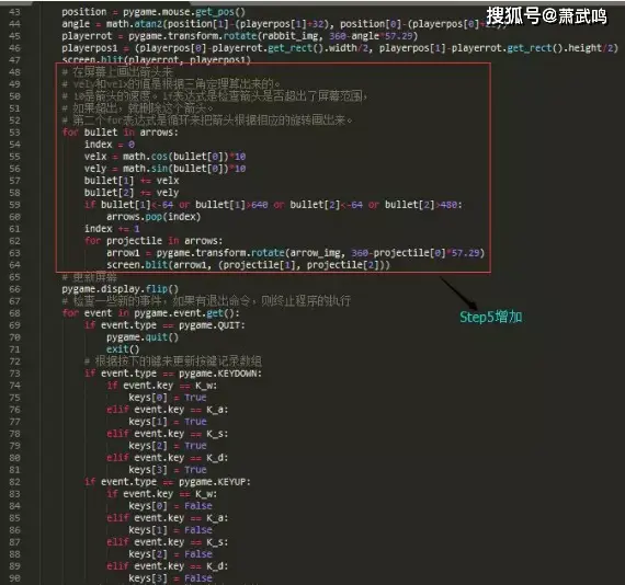 Python小游戏项目，兔子猎手教程，效果以及源码文件 第13张