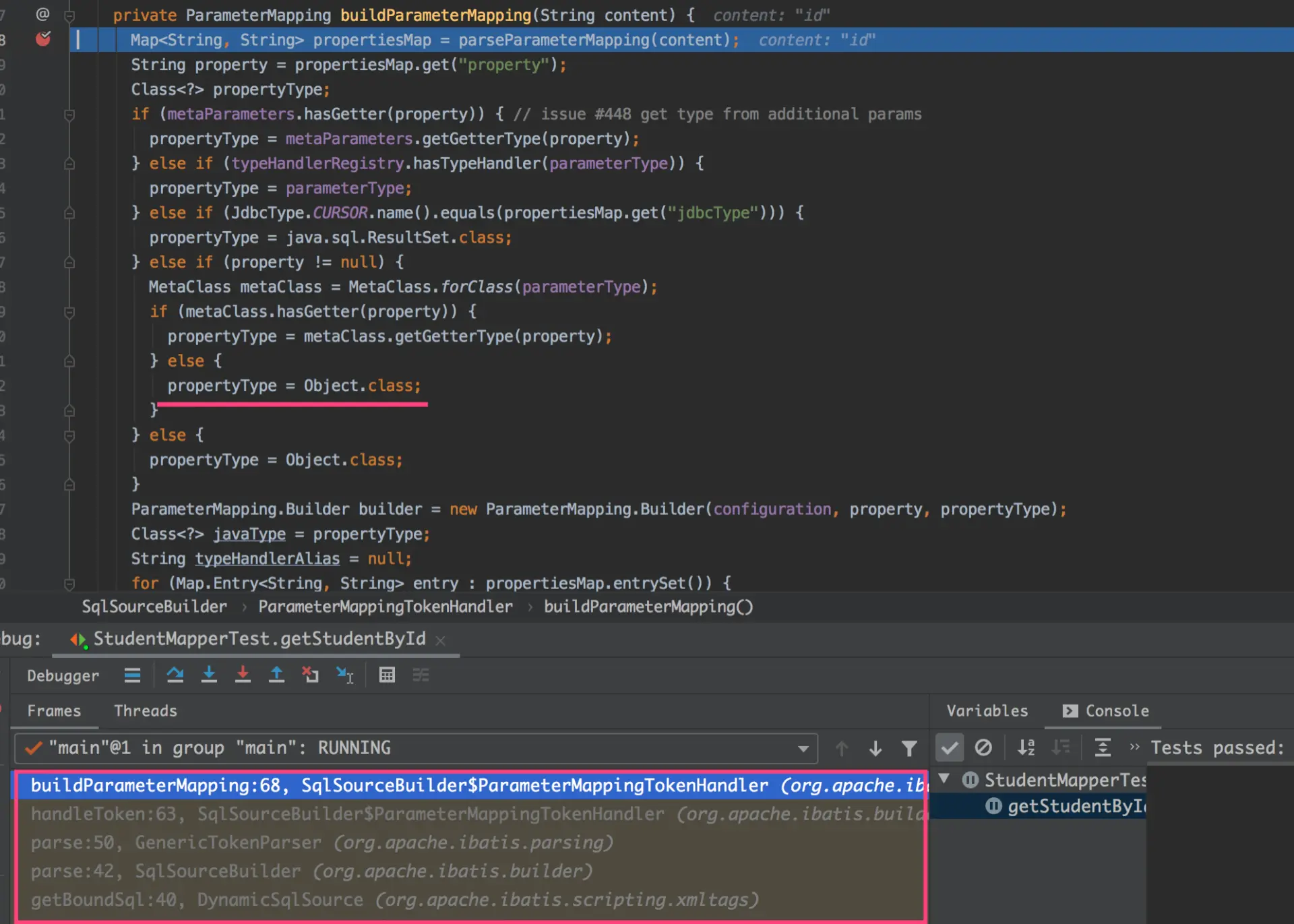 图8 buildParameterMapping过程