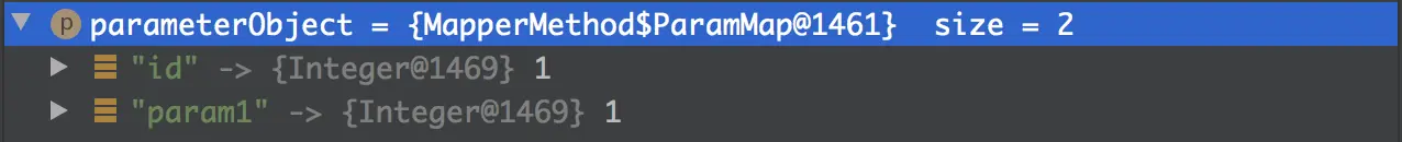 图7 parameterObject类型