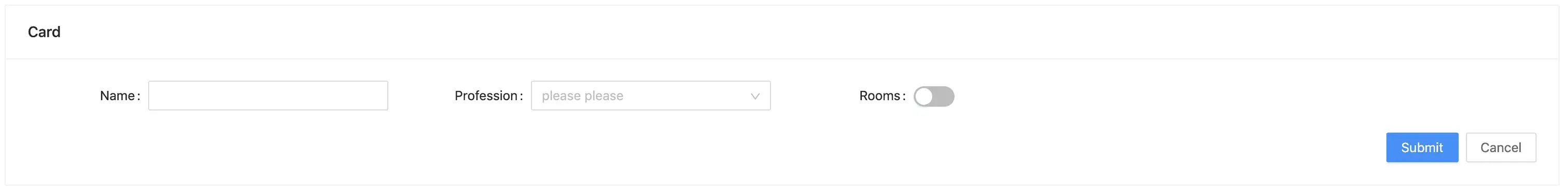 设置表单布局和容器
