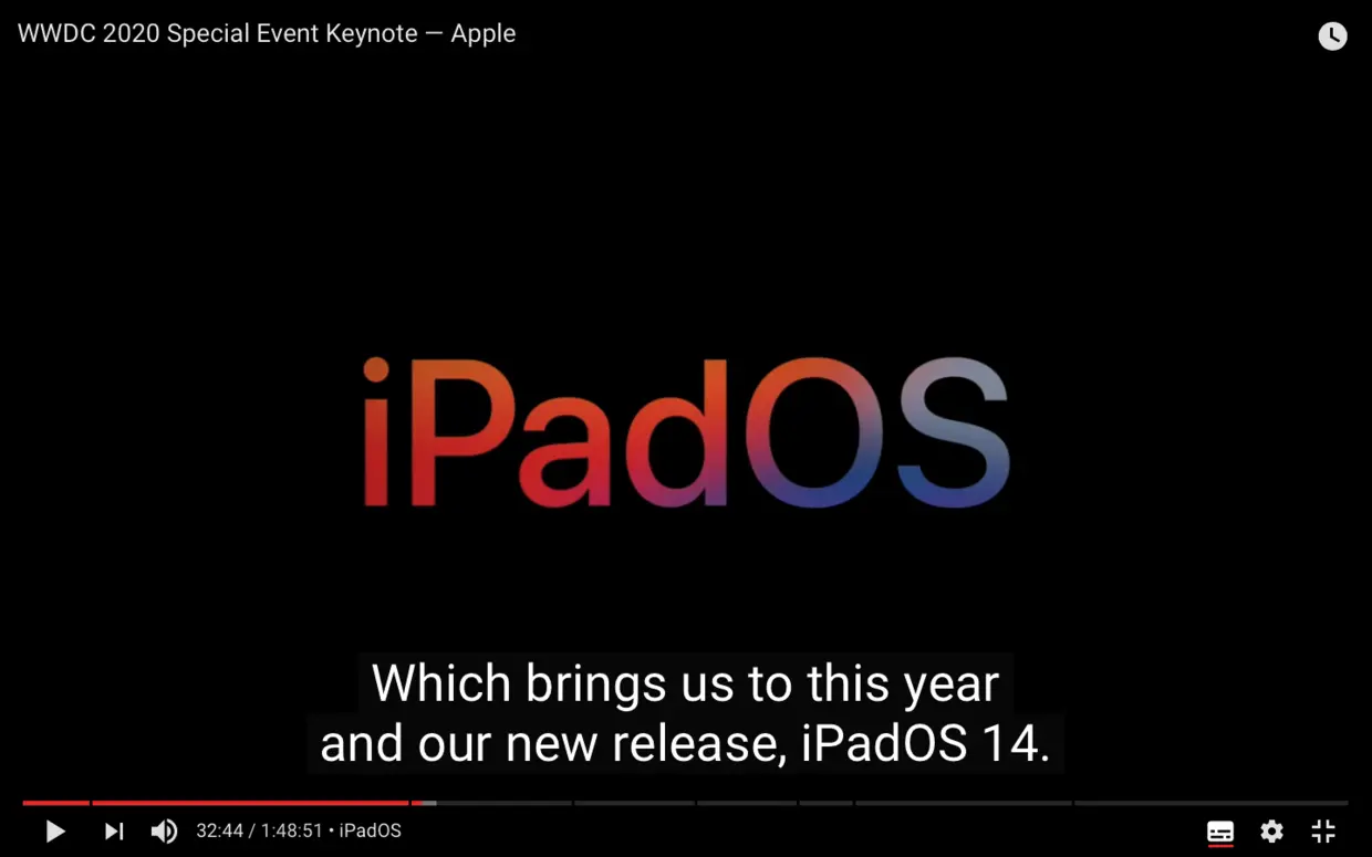 iPadOS 14
